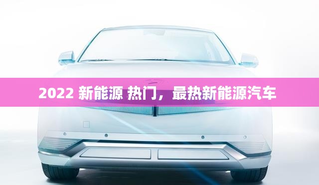 2022 新能源 热门，最热新能源汽车 