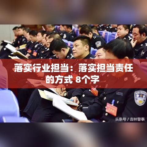 落实行业担当：落实担当责任的方式 8个字 