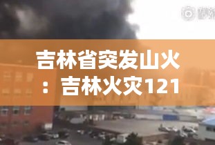 吉林省突发山火：吉林火灾121人 