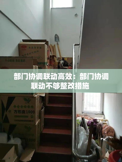 部门协调联动高效：部门协调联动不够整改措施 