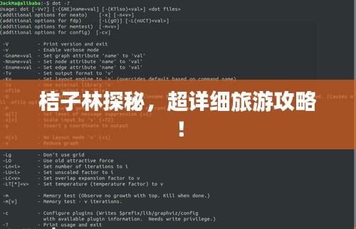 桔子林探秘，超详细旅游攻略！