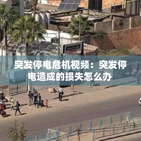 突发停电危机视频：突发停电造成的损失怎么办 
