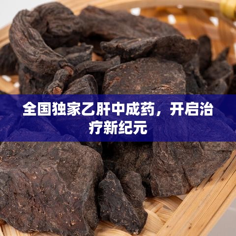 全国独家乙肝中成药，开启治疗新纪元
