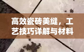 高效瓷砖美缝，工艺技巧详解与材料选择指南