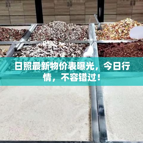 日照最新物价表曝光，今日行情，不容错过！