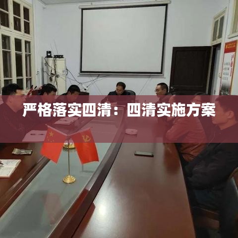 严格落实四清：四清实施方案 