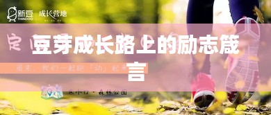 豆芽成长路上的励志箴言